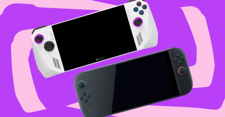 How the Switch 2 compares to the ROG Ally