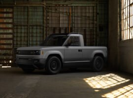 The $20,000 American-made electric pickup with no paint, no stereo, and no touchscreen