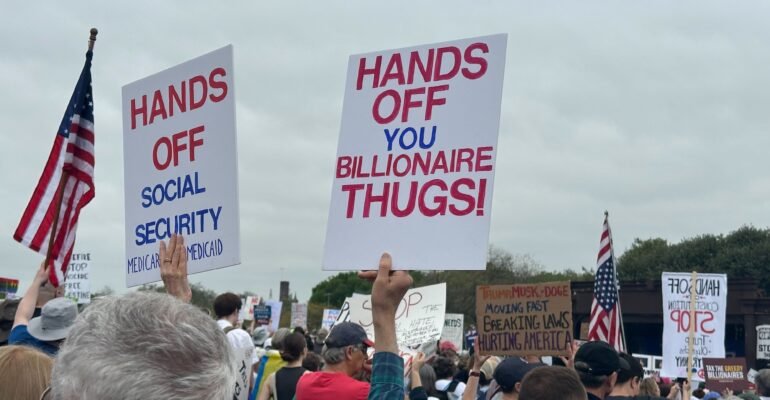 Over 700 events and protests across the US mark ‘A National Day of Action’
