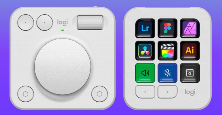 Logitech’s MX Creative Console now supports Figma and Adobe Lightroom