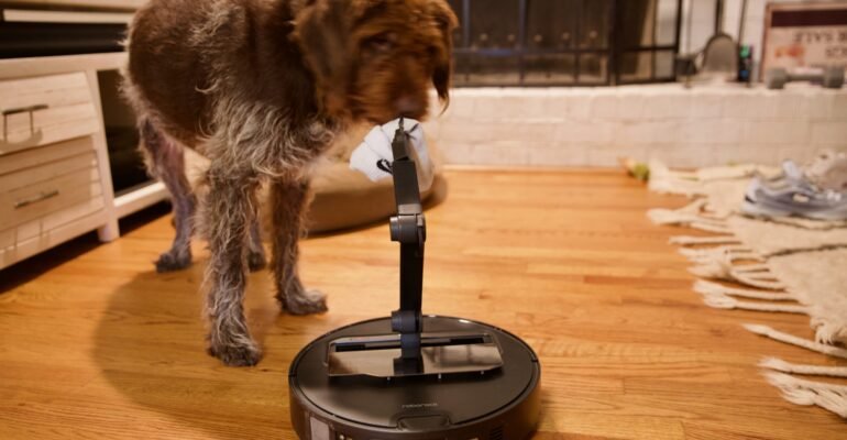 I tested a robot vacuum with an arm, and my dog may never forgive me