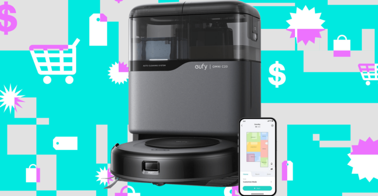 Eufy’s Omni C20 mopping robovac is $300 off for a limited time