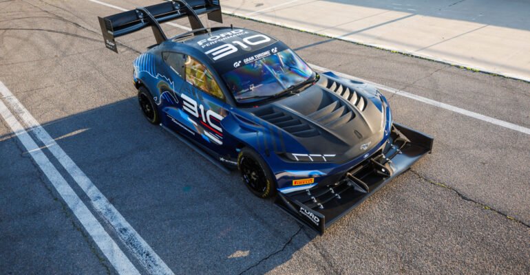 Ford’s new modified Mustang Mach-E is ready to fly up Pikes Peak