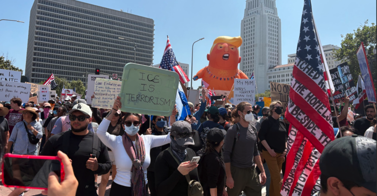 No Kings: protests in the eye of the storm