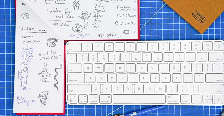Weird-shaped notebooks make me want to write again