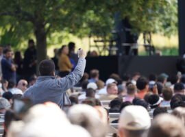 A protester tried to interrupt Apple exec Craig Federighi at WWDC