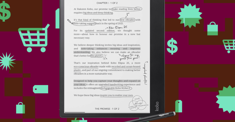 Kobo’s Libra Colour and Elipsa 2E e-readers have dropped to some of their best prices