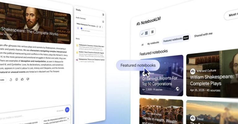 Google’s curated AI ‘notebooks’ talk you through topics from parenting to Shakespeare