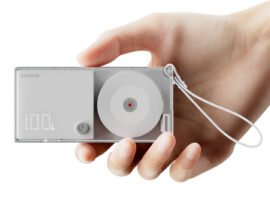 Sharge added a rechargeable battery to its sleek retractable charger