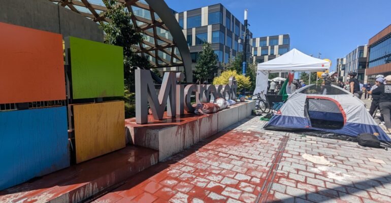 Microsoft fires two more employees for participating in Palestine protests on campus