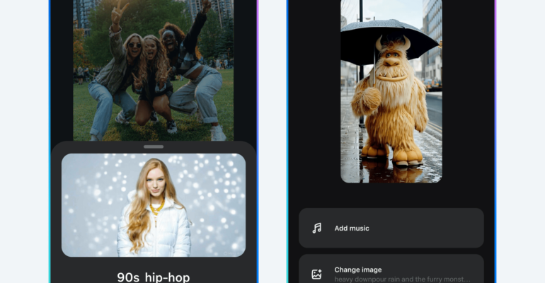 Meta AI funnels AI videos from creators into new ‘Vibes’ feed