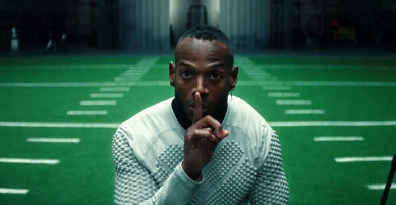 Him is a grueling and messy takedown of American football culture
