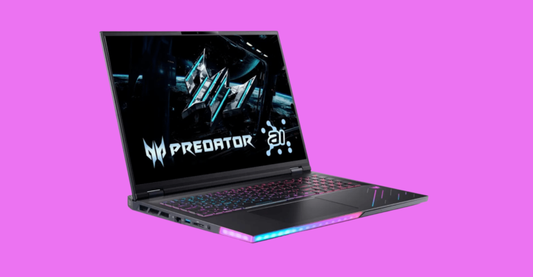 Acer gives its 18-inch Predator Helios gaming laptop a 4K screen and top GPU