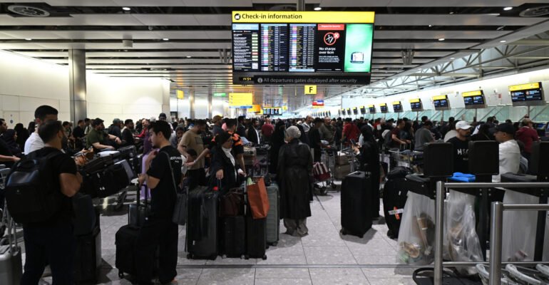 UK arrests man in airport ransomware attack that caused delays across Europe