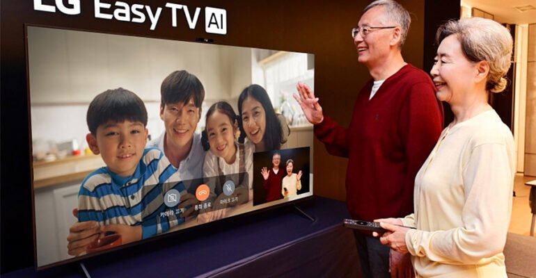 LG’s new TV is designed to be easier for seniors to use