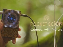 Pocket Scion is a synth you play with plants