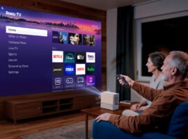 This is the first Roku TV smart projector