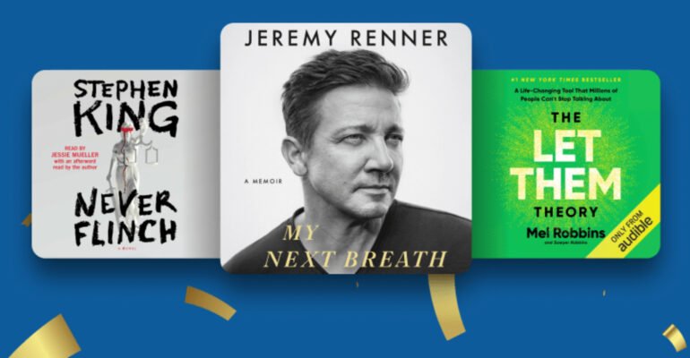 You can get three months of Audible’s subscription for $3