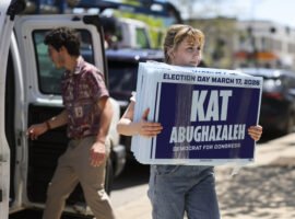 Trump administration charges influencer and congressional candidate over ICE protests