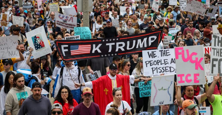 Organizers say over 7 million showed up to No Kings protests