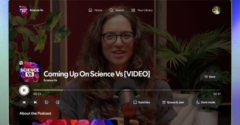 Spotify finally brings video podcasts and music videos to its Apple TV app