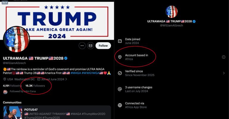 About This Account reveals the scale of X’s foreign troll problem