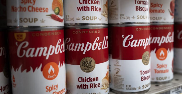 Campbell’s promises its soups are not made with 3D printed meat