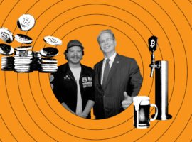 Bitcoin does cultural diplomacy in a dive bar
