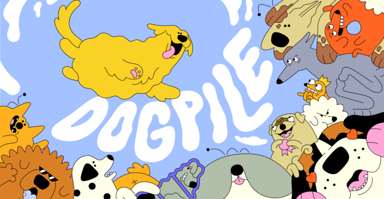 Dogpile’s puzzles mix Balatro, Tetris, and a pile of puppies