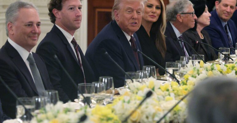 How Silicon Valley turned Trump into a fellow broligarch
