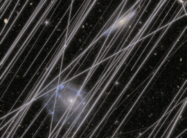 Satellites keep photobombing the Hubble telescope, and it’s getting worse