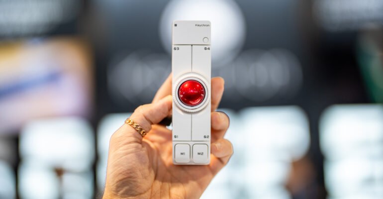 I’ve never used a trackball, but Keychron’s Nape Pro looks like the perfect one