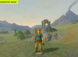 Video game company stock prices dip after Google introduces an AI world-generation tool