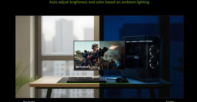 Nvidia’s new G-Sync monitors automatically adjust brightness just like a laptop