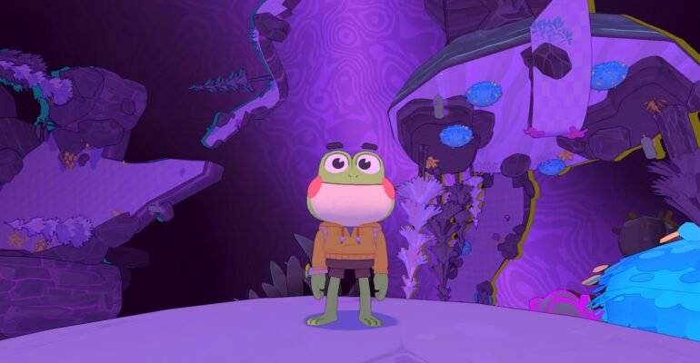 A cute frog game that remixes Nintendo’s best