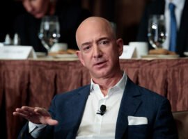 Amazon CEO Jeff Bezos Addresses Economic Club Of New York