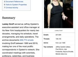 Jikipedia turns Epstein’s emails into an encyclopedia of his powerful friends