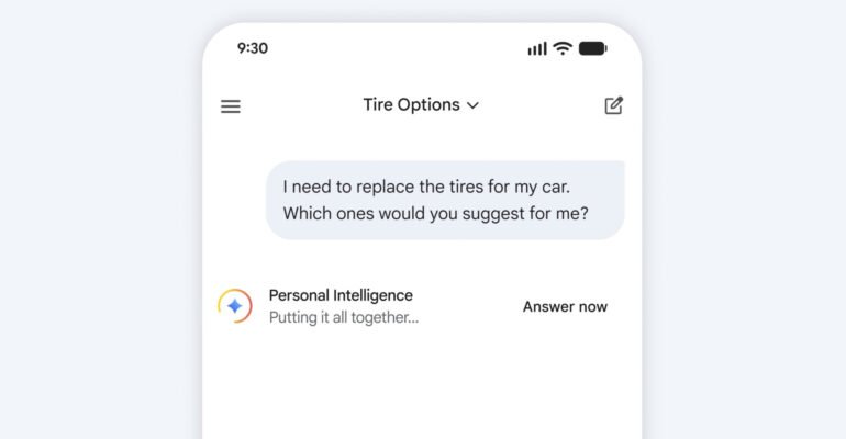 Now everyone in the US is getting Google’s personalized Gemini AI