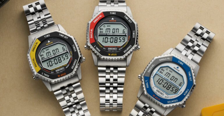 Seiko resurrected a 44-year-old digital watch NASA astronauts wore to space