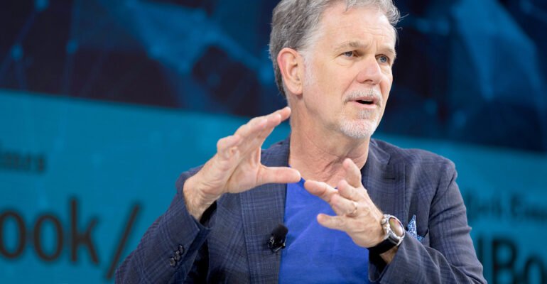 Netflix cofounder Reed Hastings is officially leaving the company