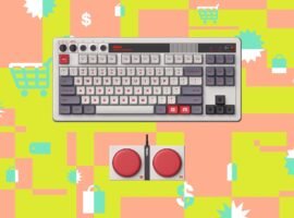 This 8BitDo mechanical keyboard has an extra keypad and is 30 percent off