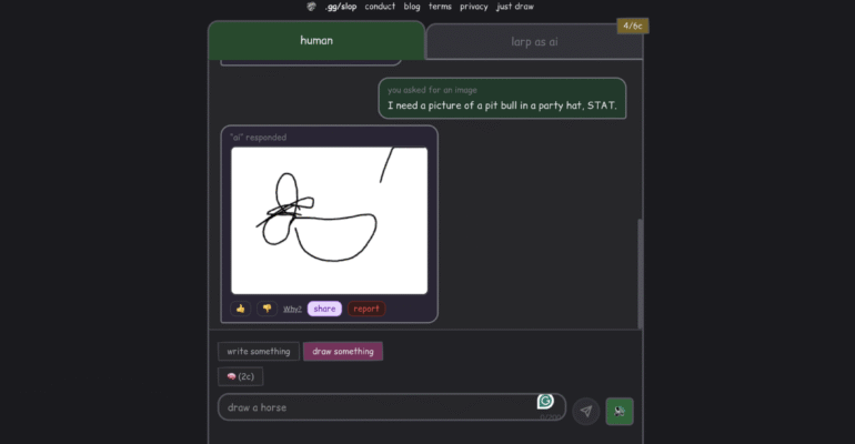 Have a laugh at AI’s expense by roleplaying as a chatbot