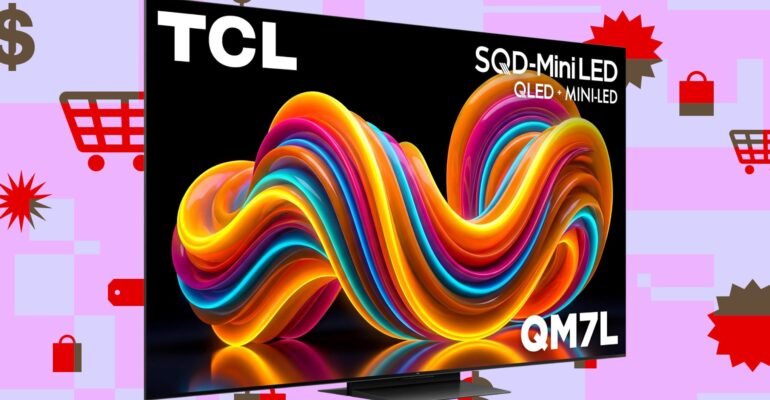 Save hundreds on a TCL mini-LED TV with quantum dots and high refresh rate