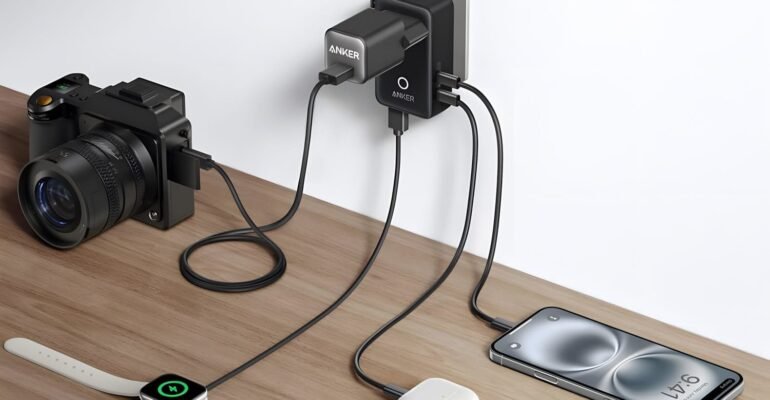 Anker’s travel charger works in almost any country and is down to $20