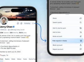 Bluesky now lets you hide reposts from that annoying person you follow