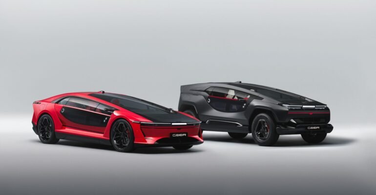 Saudi Arabia’s new Exobot EVs make the Cybertruck look normal