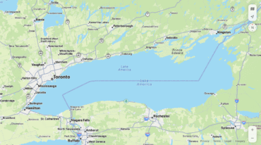Apple Maps follows Google in renaming Lake Ontario