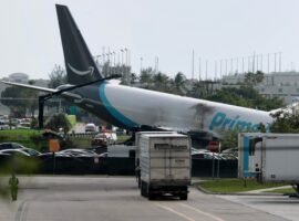 An Amazon cargo plane crashed at Miami International Airport