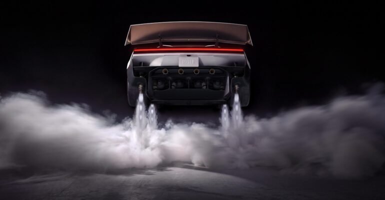 The Tesla Roadster flew, drove upside down, and hit 60mph in under a second